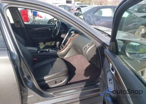 2018 Infiniti Q50 3.0T Luxe from USA, damaged, VIN JN1EV7AR9JM434301